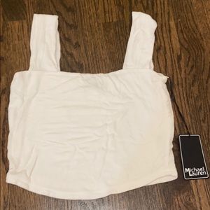 A white Micheal Lauren tank top!